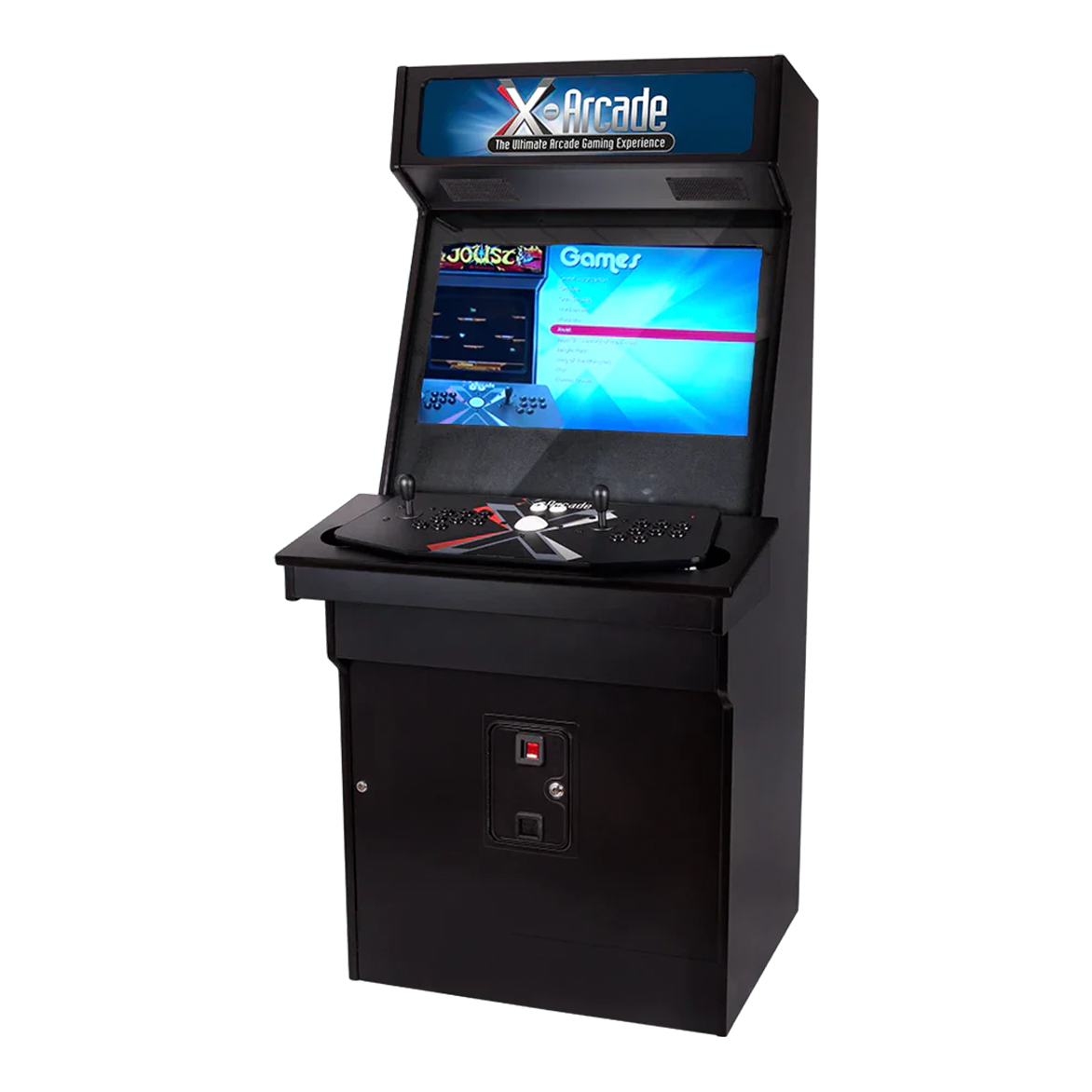 X-Arcade full-size 32 inch LED arcade cabinet